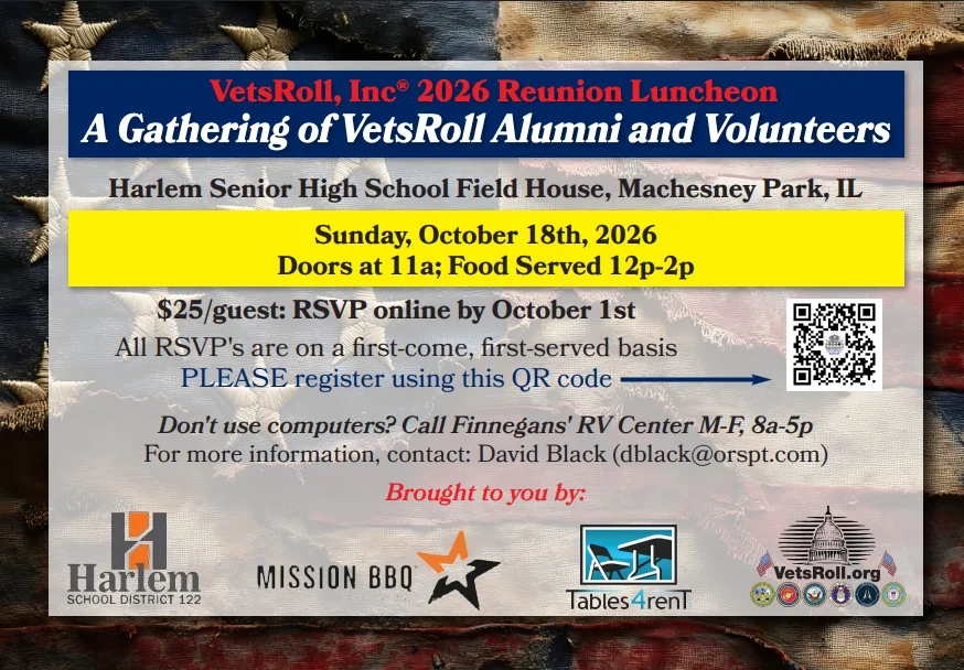 vets roll 2026 gathering